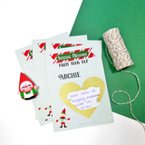 Elf Message scratch cards pack (5)